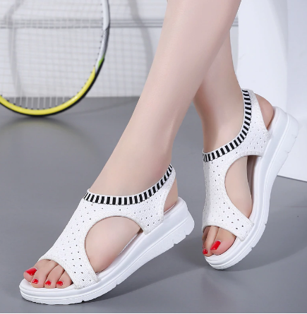 Plus size 35-44 Women Sandals Female Shoes Woman Summer Wedge Comfortable Sandals Ladies Slip-on Flat Sandals Women Sandalias
