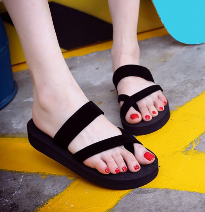 2019 New Arrival Fashion Women Sandal Slippers Casual Anti-skid Beach Outdoor Open Toe Sandals Shoes